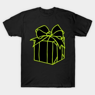 Simply Christmas Collection - Present - Alternative Xmas Colours T-Shirt